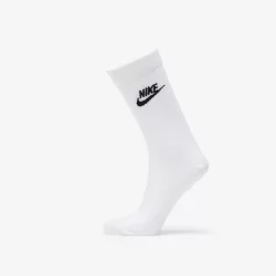 Nike Sportswear Everyday Essential Crew Socks 3-Pack White/ Black